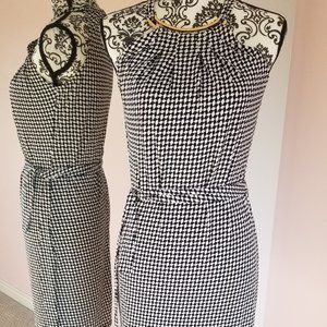 Michael Kors Gold Halter Dress